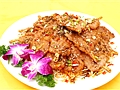 烤(kǎo)小牛(niú)里脊